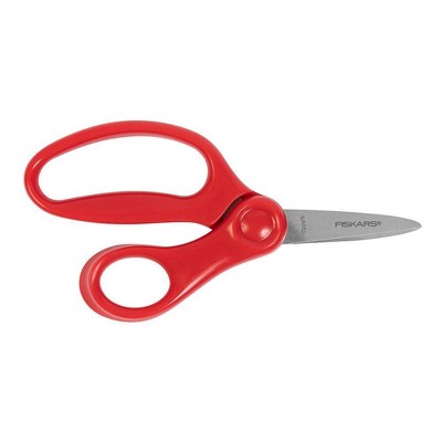 Fiskars Pointed-tip Kids Scissors - Red