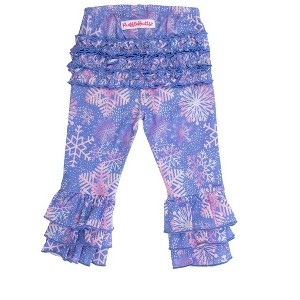 RuffleButts Toddler Girls Ruffle Flare Pants - 1 of 2