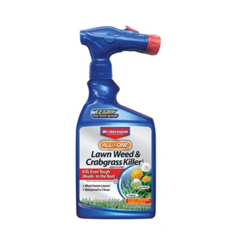 BioAdvanced Weed and Crabgrass Killer RTS Hose-End Concentrate 32 oz, 1 of 2
