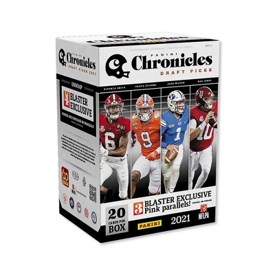 2021 Panini NFL Chronicles Draft Pick Football Trading Card Blaster Box