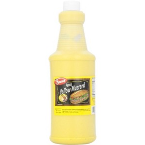 Beanos Yellow Mustard Fancy - Case of 4 - 32 oz - 1 of 2