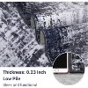 Area Rug Washable Soft Modern Bordered Abstract Rugs Low Pile Non-Slip Foldable Throw Rug Carpet Dining Room Home - 4 of 4