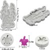 JDICTION 5-Piece Marine Theme Silicone Mold Set, Ocean Creatures for Fondant, Chocolate, Resin Crafts & Cake Decorating - 4 of 4