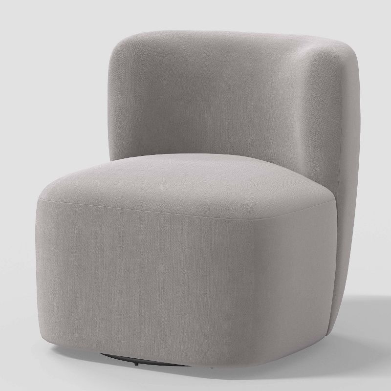 Neko Swivel Chair in Luxe Velvet - Threshold™, 1 of 8