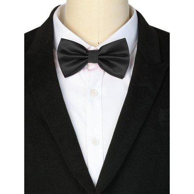 INSPIRE CHIC Men's Adjustable Solid Pre-tied Bow Tie - image 4
