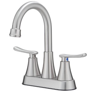 BWE 4 in. Centerset 2-Handle High-Arc Bathroom Faucet - 1 of 4
