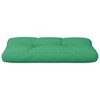 vidaXL Pallet Cushion: Comfortable, Water-Repellent Outdoor Seating Solution - Green Fabric, 31.5"x15.7"x4.7" - 4 of 4