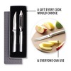 Rada Kitchen Knives Boxed Set, 2 Piece Stainless Pare and Peel Gift Set, Heavy Duty Paring Knife and Vegetable Peeler - 3 of 4