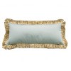 RightSide Designs Tiki Floral with Fringe Lumbar Indoor/Outdoor Throw Pillow - 3 of 4