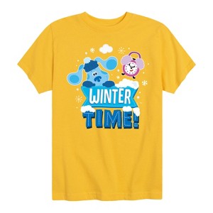 Boys' - Blue's Clues & You! - Winter Time Short Sleeve Graphic T-Shirt - 1 of 4