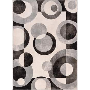 Well Woven Barclay Collection Avi Area Rug for Hallways, Kitchens, and Entryways