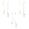 Iridescent Glass Drop Ornament (Set of 6) - 3 of 3