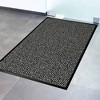 Evideco French Home Goods Heavy-Duty Non-Slip Rubber Door Mat for High Traffic Areas - Available in Multiple Sizes and Colors - 4 of 4