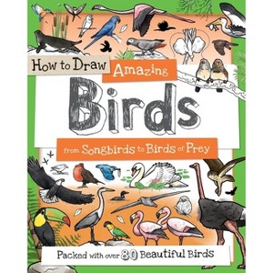 How to Draw Amazing Birds - by  Paul Calver & Toby Reynolds (Paperback) - 1 of 1