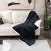 Tangkula Heated Blanket 60" x 50" Electric Blanket Throw, Warming Blanket with 10 Heating Levels, 9H Timer Auto Shut Off, Overheat Protection - 2 of 4