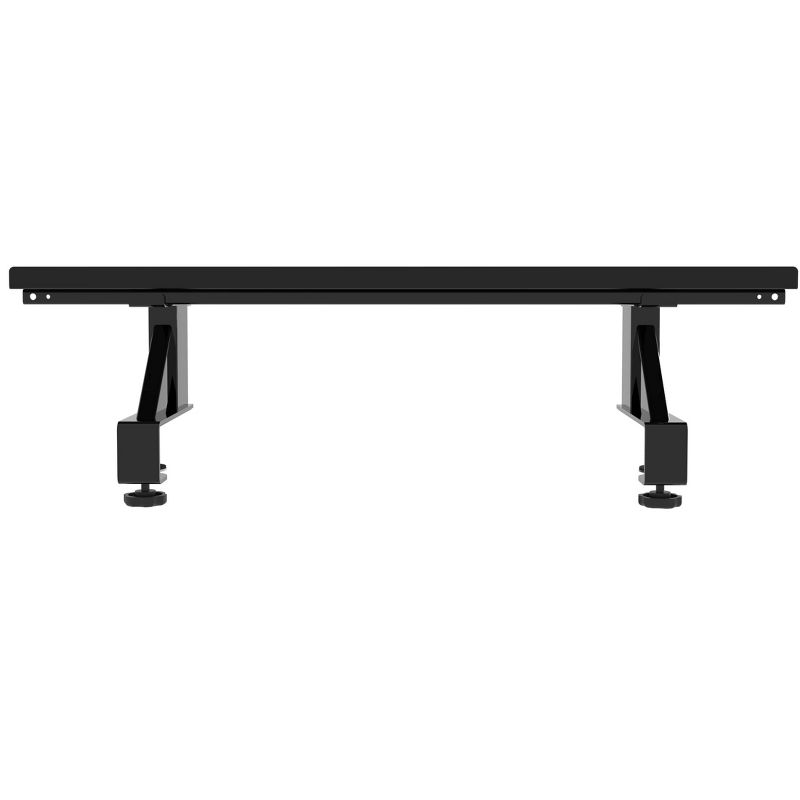 Stand Up Desk Store Clamp-On Adjustable Height Desk Shelf Monitor Stand, 3 of 5