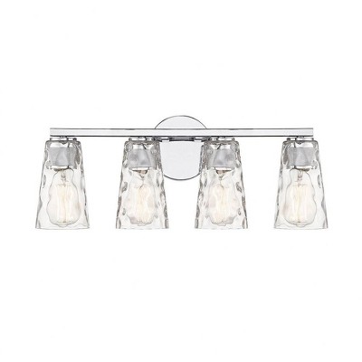 Savoy House Gordon 4 - Light Vanity in  Chrome
