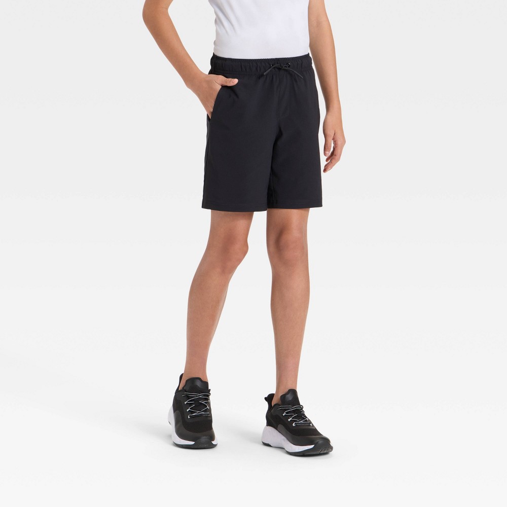 Boys' Everyday Shorts - All In Motion™ Black XS