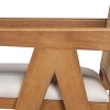 FURNIinspire Counter And Bar Stools Modern Bar Stool, Counter Height Bar Stools, Kitchen Stool Bar Chair with Fabric Seat, Brown, 22.5"*20.25"*39.5" - 4 of 4