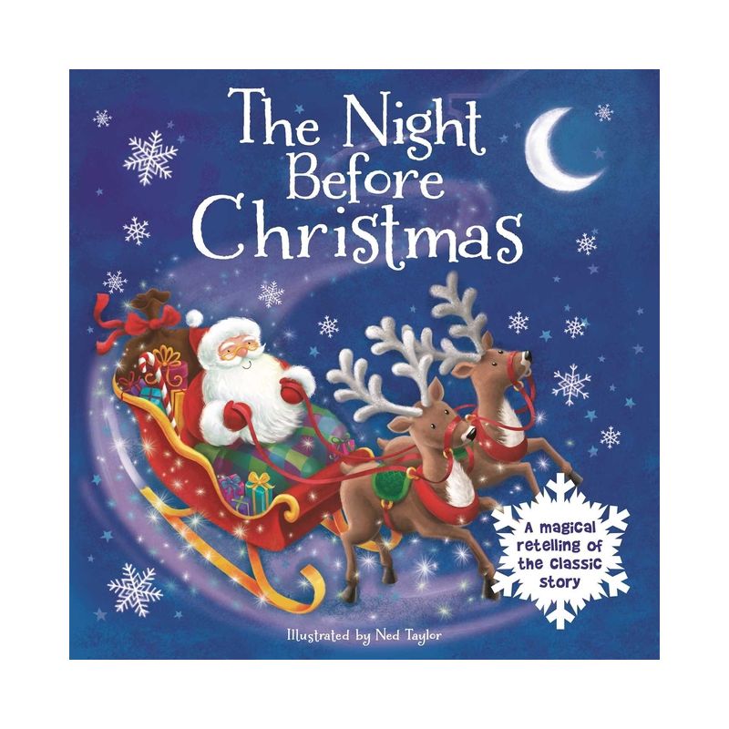 The Night Before Christmas-A Magical Retelling of the Classic Story - by  Igloobooks (Board Book), 1 of 2