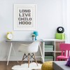 Stupell Industries Long Live Childhood Florals Framed Print Under Glass Art, White, 17" x 21" - 3 of 4