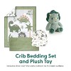 The Peanutshell Dinosaur Dreams Crib Bedding Set and Stuffie Plush Toy - 4 Piece Set - 2 of 4