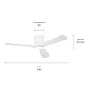 Kichler Lighting Volos 1 - Light Ceiling Fan in  White - 4 of 4