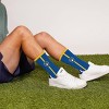 MLB Milwaukee Brewers Adult Crew Socks: Cushioned Heel & Toe, Knit Fabric - 3 of 3