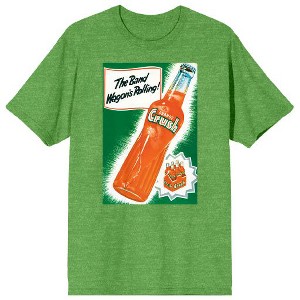 Orange Crush The Band Wagon's Rolling! Men's Kelly Green Graphic Tee - 1 of 1