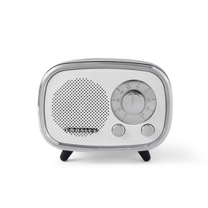 Crosley Rondo Bluetooth Speaker - White - 1 of 4