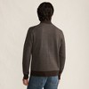 Lands' End Men's Long Sleeve Washable Merino Button Through Sweater Polo - 2 of 4