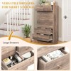 Karl Home Large 7-Drawer Dresser for Bedroom and Chest of Drawers with Sturdy Construction Wood Storage Organizer for Closet In Grey - 3 of 4