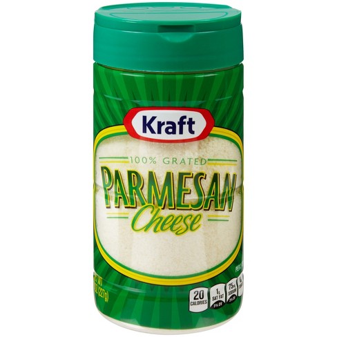 Kraft 100% Grated Parmesan Cheese 8 oz : Target