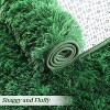 Acekool Ultra Soft Shaggy Rug, Non-Slip Plush Indoor Carpet, Tie-Dye & Solid Colors for Living Room, Bedroom – Multiple Sizes - 3 of 4