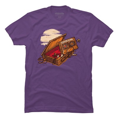 Men's Design By Humans Dead Man Walkmann By LetterQ T-Shirt