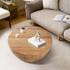 NicBex Bucket Shaped Coffee Table with Storage for Office,Living Room,Dining Room,Bedroom - 2 of 4