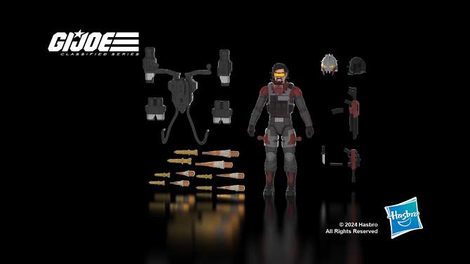 G.I. Joe Iron Grenadier Metal-Head Classified Series Action Figure, 2 of 14, play video