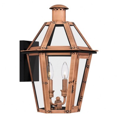 Quoizel Lighting Burdett 2 - Light Sconce in  Aged Copper
