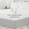 Premium Pleated Dust Ruffle Bed Skirt - Easy Fit - Becky Cameron - 2 of 4