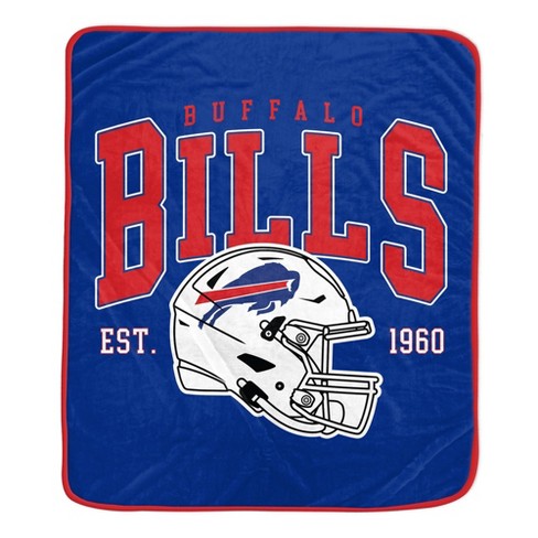 M&T Bank Buffalo Bills Stadium Blanket shops Throw NFL Football Fleece 54x47