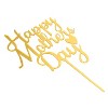 O'Creme Gold 'Happy Mothers Day' Cake Topper - 2 of 2