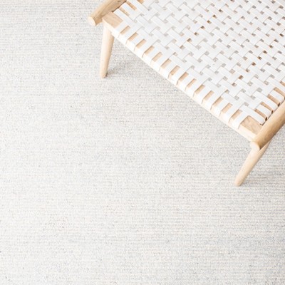 Himalaya Silver Hand Tufted Wool and Viscose Runner Rug