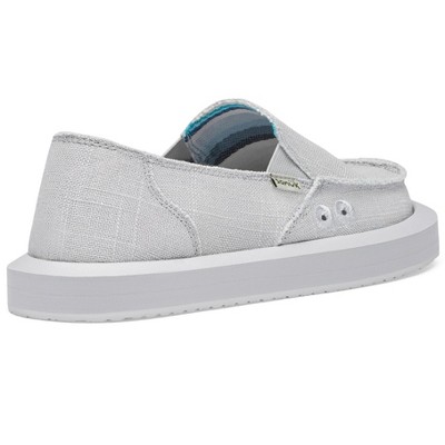 Женские туфли Sanuk Donna St Hemp Loafers - Grey, 9 — фото 4