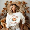 Simply Sage Market Women's Graphic Sweatshirt Pumpkin Gourd Vibes Only - 2 of 4
