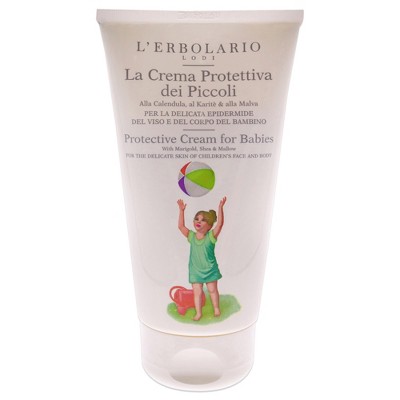 L'Erbolario Protective Cream For Babies - Body Cream for Dry Skin - 5.07 oz