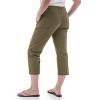 Aventura Clothing Women's Solid Delmar Crop Pant - image 4 of 4