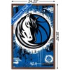 Trends International NBA Dallas Mavericks - Maximalist Logo 23 Framed Wall Poster Prints - 3 of 4