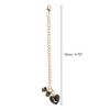 Unique Bargains Heart Bow Water Cup Pendant 1 Pc - 2 of 4