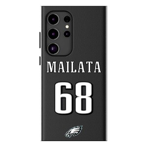 Keyscaper NFL Philadelphia Eagles Players Game Tactic MagSafe Compatible Cell Phone Case for Samsung Galaxy - 1 of 4