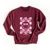 S.W.Smiley Love More Smiley -  Women's Graphic Sweatshirt - 2 of 4